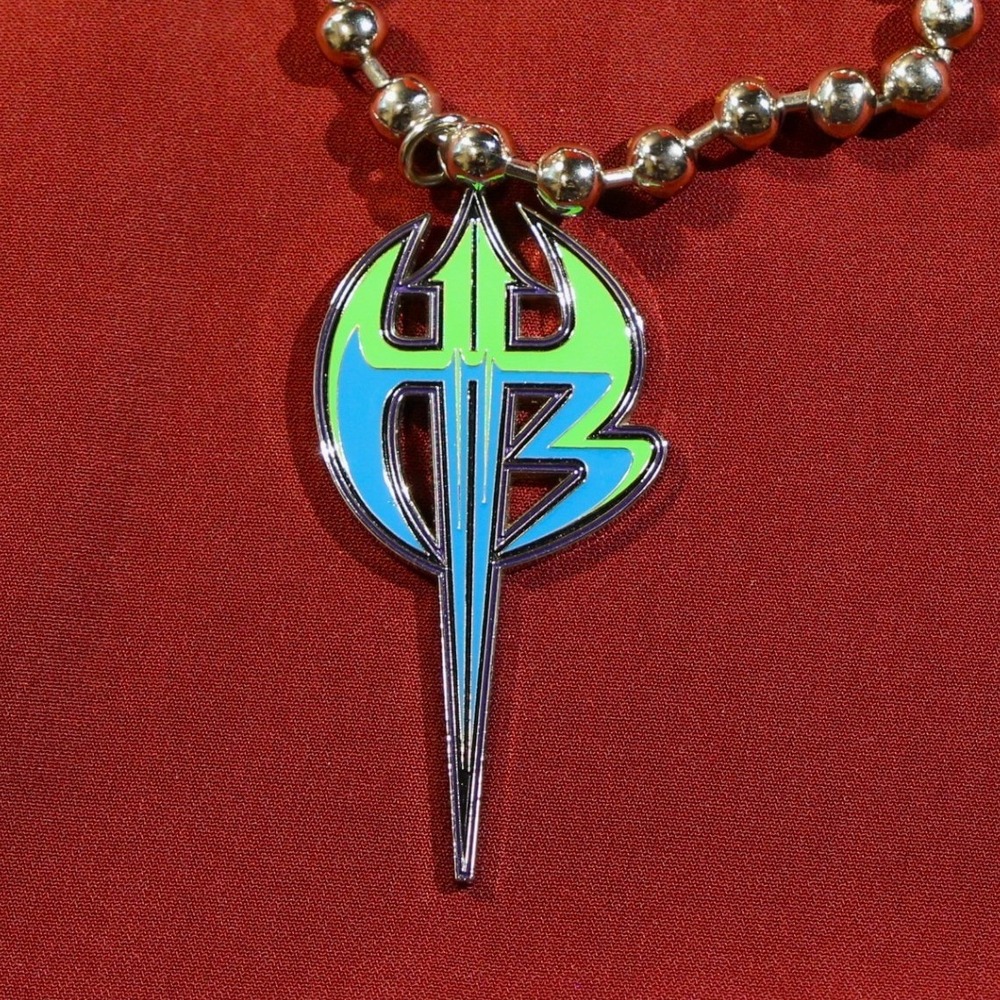Hardy Boyz Matt & Jeff Pendant necklace Authentic  WWE Pre-owned (A7)